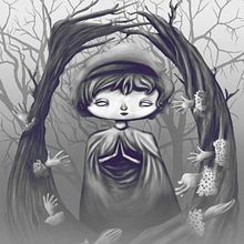 En el bosque. Un projet de Illustration traditionnelle et Illustration numérique de Ximena Martinez - 09.06.2014