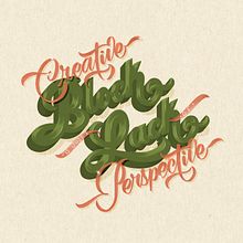 Creative block is just a lack of perspective. Een project van Traditionele illustratie y  Belettering van Oscar Hernandez - 29.07.2019