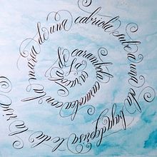 Proyecto curso Caligrafía Inglesa. Calligraph project by mcespliego - 12.20.2019