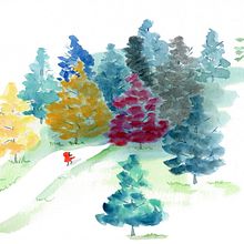 My project in Introduction to Illustration for Children course. Un proyecto de Ilustración tradicional, Pintura e Ilustración infantil de Elisabete de Moraes - 30.07.2019