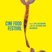 Cine Food Festival - Diseño de Cartel. Un proyecto de Bellas Artes, Diseño de carteles, Diseño gráfico y Publicidad de Marta Fernández - 23.09.2018