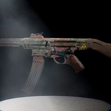 MP 44 WWII . % MrMutantS tarafından hazırlanan 3D, Ve 3D Modelleme projesi - 01.01.2019
