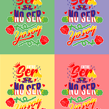 Entre ser y no ser Ein Projekt aus dem Bereich Urban Art, Kalligrafie, Design, Grafikdesign, T und pografie von José Rubén Emiliano Delgado Castillo - 31.07.2019