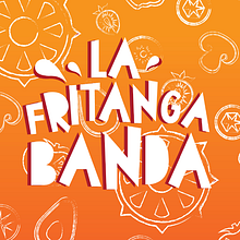 La Fritanga Banda. Br, ing, Identit, Logo Design, Graphic Design, and Pattern Design project by Ingrid Carvajal Rivero - 08.24.2016