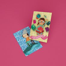 Lotería de Estudiantes. Un projet de Illustration traditionnelle et Illustration jeunesse de Ximena Martinez - 07.11.2014
