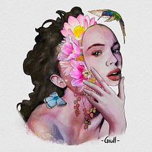 Diseño Floral. Fine Arts, Design, Poster Design, Editorial Design, Graphic Design, Traditional illustration, and Digital Illustration project by Miguel Angel Padilla Jiménez - 08.01.2019