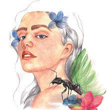 Mi Proyecto del curso: Retrato ilustrado en acuarela.  project by Verónica Gabriela Pires - 10.15.2019