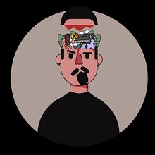 Autoretrato. Animation, 2D Animation, and Vector Illustration project by Kevin Huete Rodriguez - 08.01.2019