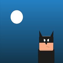 Batman. Vector Illustration project by Jose Roberto Escamilla - 08.02.2019