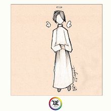 Angel. Traditional illustration project by Jose Roberto Escamilla - 08.02.2019