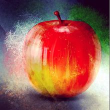 Apple. Digital Illustration project by Jose Roberto Escamilla - 08.02.2019