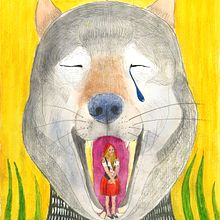 Nuevo proyecto: Caperucita roja. Traditional illustration project by María Vanessa Gómez García - 08.03.2019