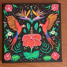 My project in Introduction to Floral Illustration with Acrylic course. Projekt z dziedziny  Sztuki piękne, Trad, c i jna ilustracja użytkownika mlsdk - 03.08.2019