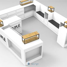 Cuple - Stand in Shop. Interior Architecture, Furniture Design, Making & Industrial Design project by OS Design - 08.04.2018