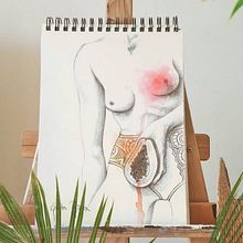 Crítica al cuerpo de la sociedad: "Nus". Een project van Traditionele illustratie van Greta Riera - 06.06.2019