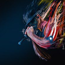 [R]. Ilustração tradicional e Ilustração digital projeto de Kevin C. Sepúlveda Márquez - 05.08.2019