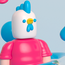 Mi Proyecto del curso: Diseño de personajes en Cinema 4D: del boceto a la impresión 3D. 3D, 3D Animation, and Design project by David Tapia - 08.04.2019