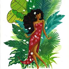 2019- Retrat de l'Ester, Retrato de Ester,  Ester's Portrait. Un projet de Illustration traditionnelle de Isabel Badia i Nogués - 05.08.2019