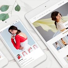 Web E-comerce Lifegist fashion. Art Direction, Graphic Design, and Web Design project by Verónica Ibáñez - 08.05.2019
