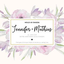 Invitación Boda Floral. Graphic Design, and Design project by Mihaela Muntean - 01.08.2018