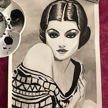 Mi Proyecto del curso: Introducción a la ilustración con tinta china. Traditional illustration project by Sheila Pascual - 08.05.2019