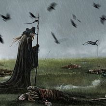 Allfather. Concept Art, Traditional illustration, and Digital Illustration project by Leonardo D'Amico - 08.06.2019