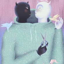 Gemelos. Character Design, Traditional illustration, and Digital Illustration project by Sólin Sekkur - 09.05.2019