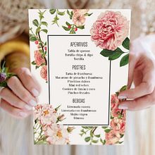 Summer party menu. Design, and Graphic Design project by Mihaela Muntean - 07.30.2016