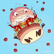 Cartoon Cool Recipe (part 1). Un proyecto de Ilustración tradicional e Ilustración digital de Stephany Mesa - 06.08.2019