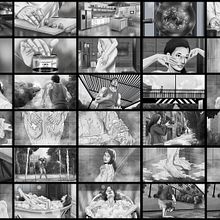 Storyboard grises. Stor, and board project by miguel angel guzman - 08.06.2019