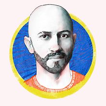 Retrato Ilustrado com Photoshop . Portrait Drawing, Traditional illustration, and Digital Illustration project by André Carriel - 08.07.2019
