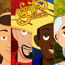 Santos Bailaos. Concept Art, Creativit, Character Design, Traditional illustration, Digital Illustration, and Children's Illustration project by Ronald Ramirez - 06.24.2014