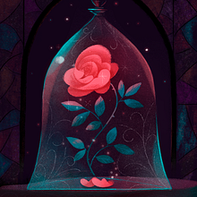 Campaña de redes para Disney. Un proyecto de Ilustración digital e Ilustración tradicional de Gemma Román - 08.03.2017