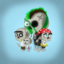 Diseño y Creación de Personajes: Piratas. Un proyecto de Concept Art, Diseño de personajes, Ilustración tradicional e Ilustración digital de John Rodríguez - 03.09.2019