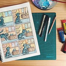 Mi Proyecto del curso: Introducción a la psicología del color: la narrativa cromática. Projekt z dziedziny Trad, c i jna ilustracja użytkownika Cynthia Hierro García - 11.08.2019