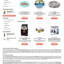 ReyAnimal.com - Tienda online para mascotas. Web Development project by Javier Bueno - 03.05.2019