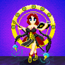 Mi Proyecto del curso: Introducción al diseño de personajes en pixel art. Pixel Art project by Info Venom - 08.12.2019
