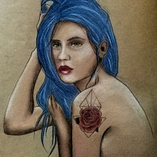 Blue. Un projet de Illustration traditionnelle de Laura Bello - 12.08.2019