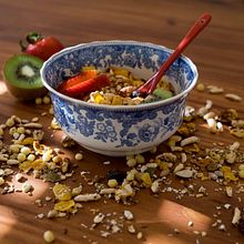 Granola Horneada. Projekt z dziedziny Fotografia produktowa użytkownika Mariela Chaves Abrego - 17.08.2019