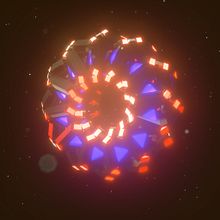 Abstract ship space. Un progetto di 3D e Animazione 3D di Carlos Báez Piñero - 12.10.2018