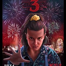 Ilustraciones Stranger Things. Portrait Drawing, Traditional illustration, and Digital Illustration project by Oscar Martinez - 08.12.2019
