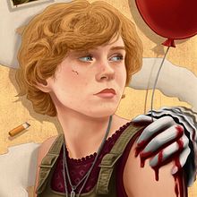 Mi Proyecto del curso: Beverly Marsh.. Projekt z dziedziny Trad, c, jna ilustracja, Ilustracja c i frowa użytkownika Melina Miñones - 13.08.2019