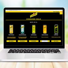 Diseño del e-commerce de Schweppes. UX / UI project by Ariadna Ercilla - 09.13.2017