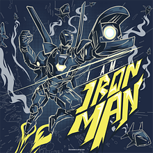 I AM IRON MAN. Traditional illustration project by Jorge Moreno - 08.13.2019