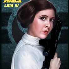 LEIA IV. Un progetto di Illustrazione tradizionale e Illustrazione digitale di Oscar Martinez - 14.08.2019