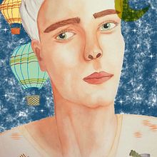 Mi Proyecto del curso: Retrato ilustrado en acuarela. Traditional illustration project by Maria Angeles Salazar Rustarazo - 08.14.2019