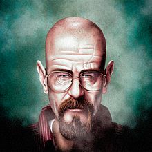ilustración Breaking Bad. Ilustração digital projeto de Daniel Ribeiro - 14.08.2019