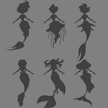 Sirena para #Mermay. Un progetto di Animazione 2D e Character design di Luis Zúñiga - 14.08.2019