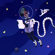 Cosmonaut. Un progetto di Animazione 2D di Luis Zúñiga - 15.08.2019