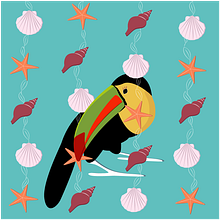 Mi Proyecto del curso: Huele a verano. Un progetto di Illustrazione vettoriale di Sara Sánchez - 15.08.2019